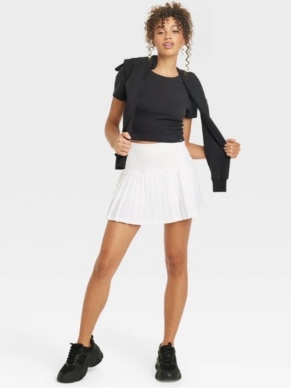 JoyLab White Tennis Skort XL